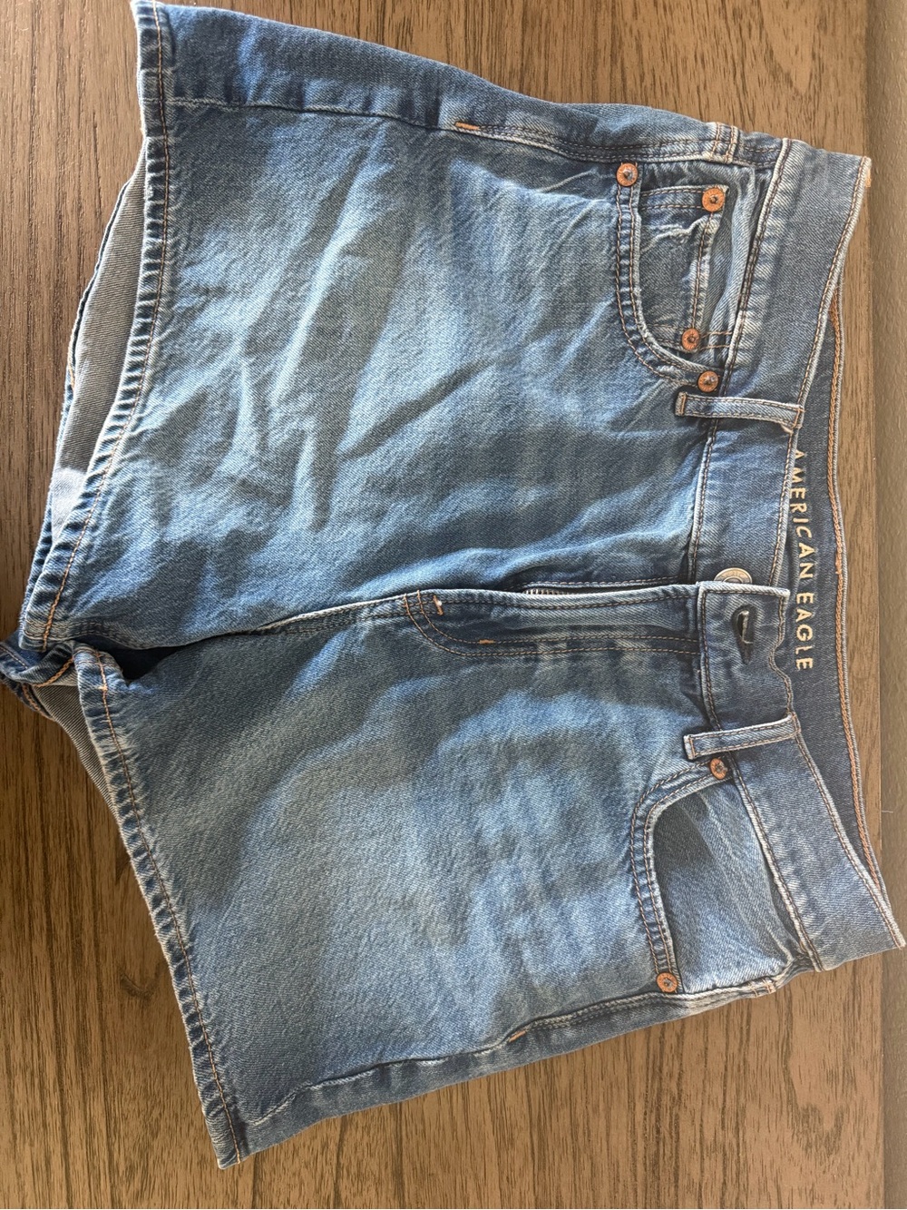 American Eagle Outfitters Women’s Light Blue Denim Shorts